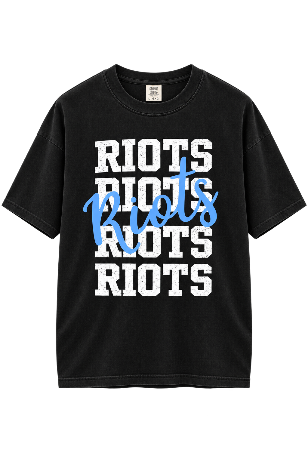 Riots Repeat-Comfort Colors Tee