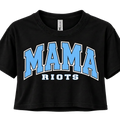 Mama Riots Cropped Tee