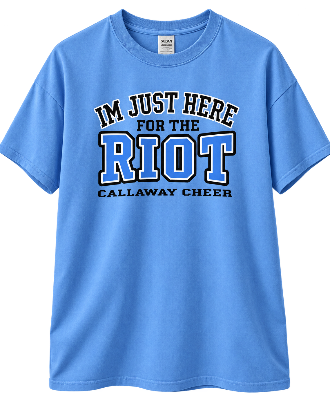 I’m Just Here For The Riot-Gildan 5000 Tee