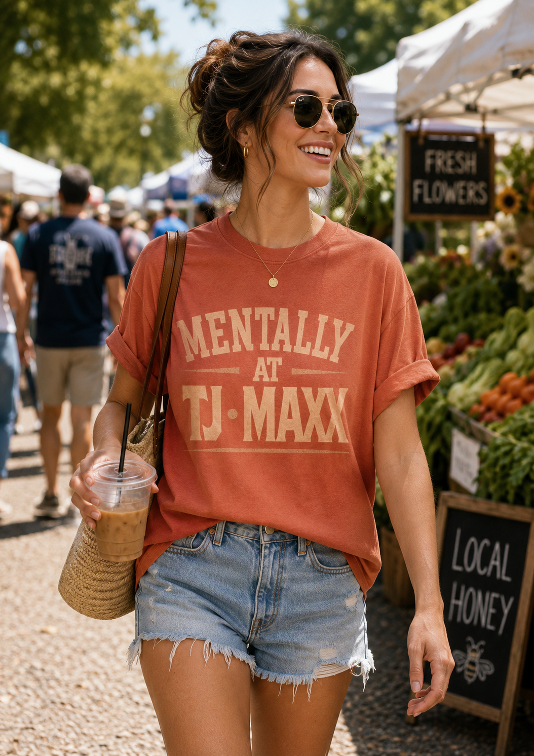 Mentally at TJ Maxx Tee|Comfort Colors