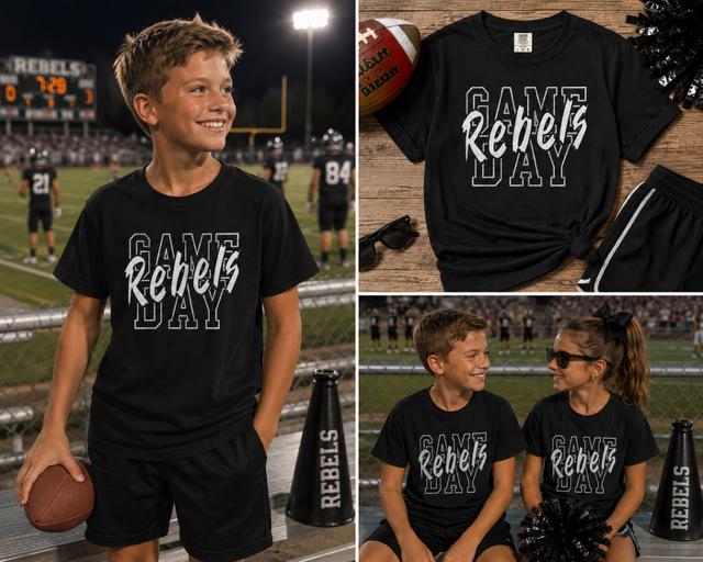 YOUTH REBELS GAME DAY T-SHIRT
