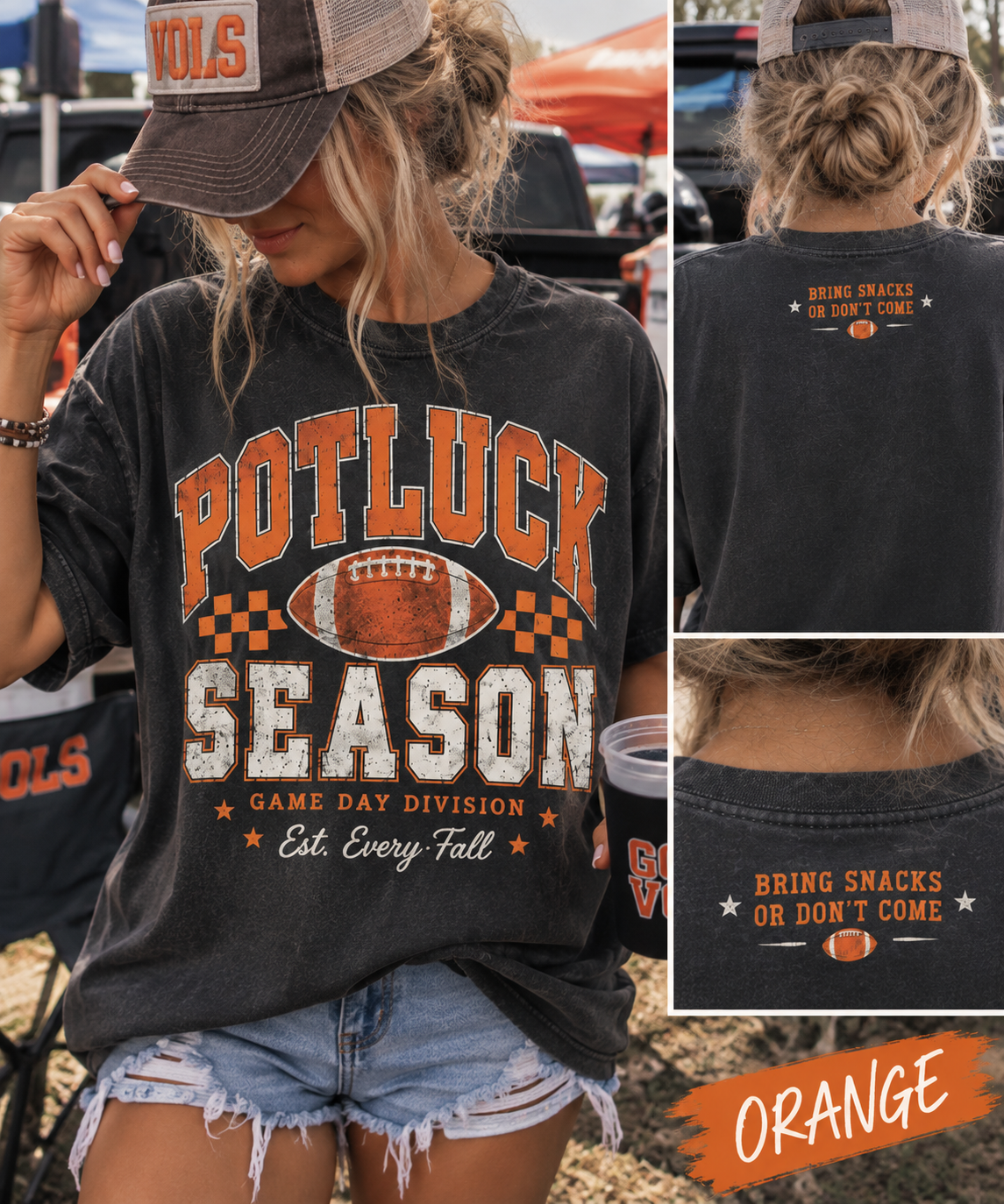 Potluck Season-Comfort Colors Tee