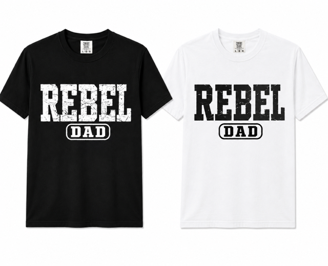 REBEL DAD TEAM TEE