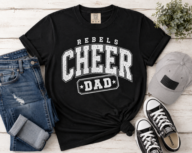 REBELS CHEER DAD T-SHIRT