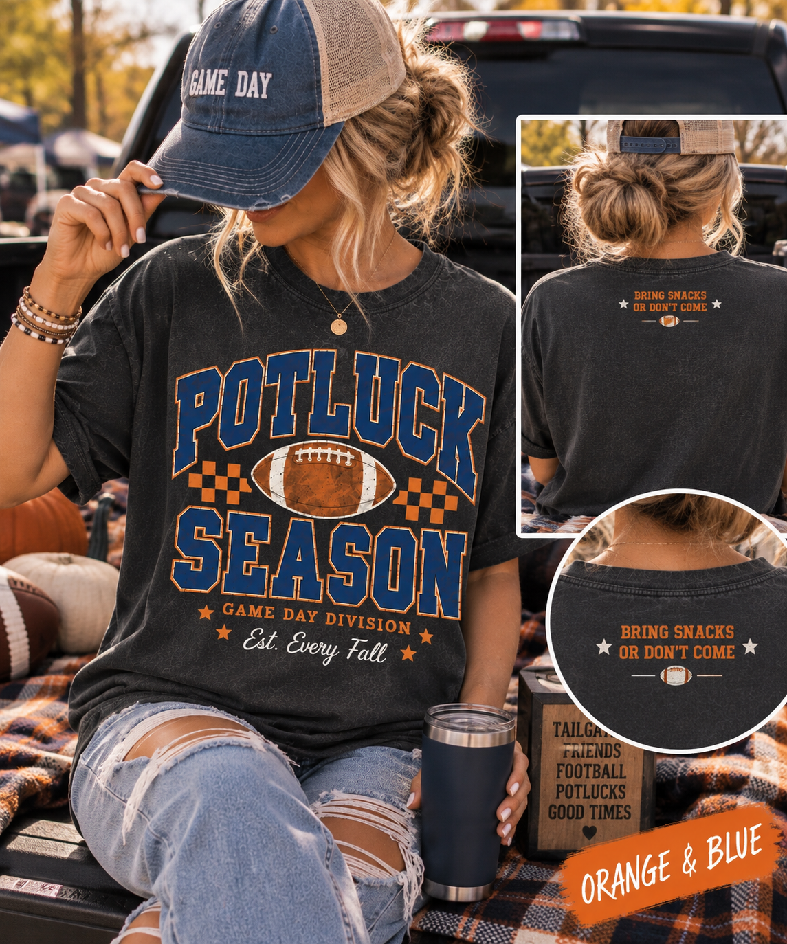 Potluck Season-Comfort Colors Tee