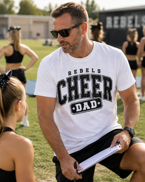 REBELS CHEER DAD T-SHIRT