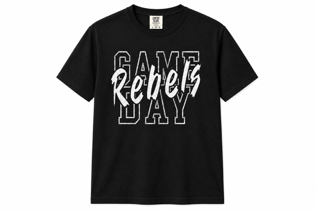 REBELS GAME DAY T-SHIRT