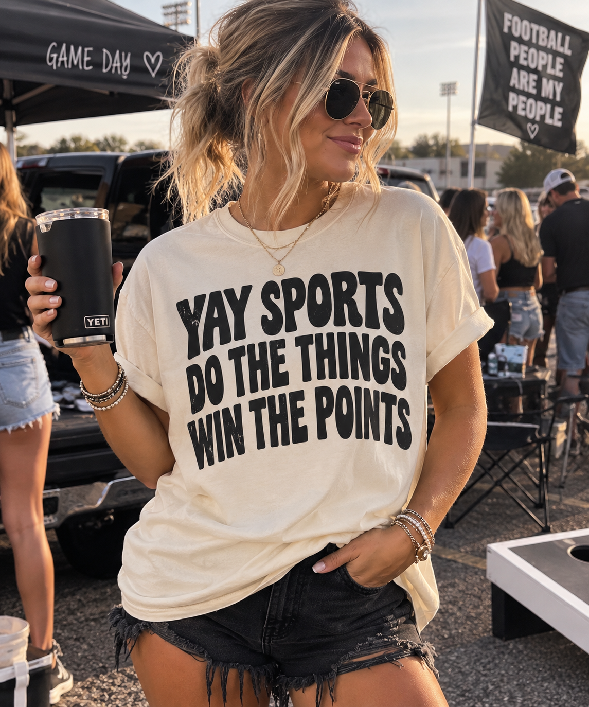 Yay Sports-Comfort Colors Tee