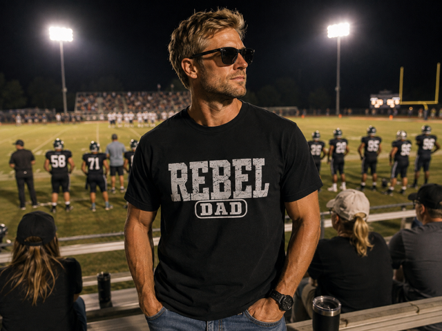 REBEL DAD TEAM TEE