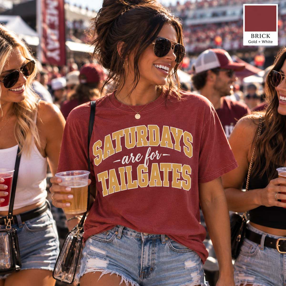 Saturdays are for Tailgates-Comfort Colors Tee