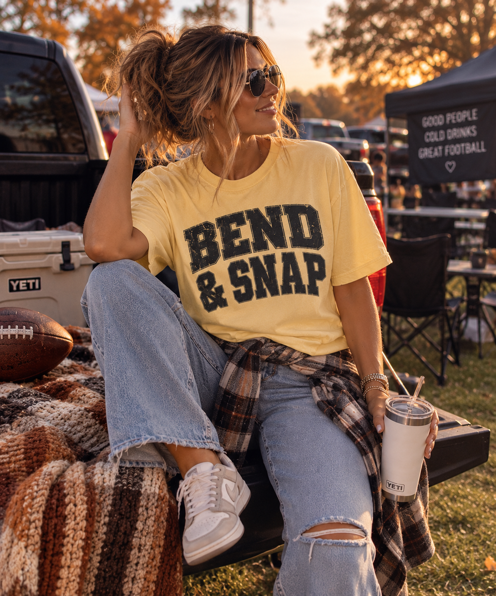 Bend and Snap-Comfort Colors Tee